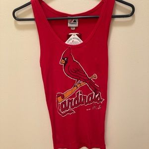 Red St. Louis Cardinals Tank size Medium